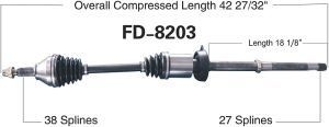 Iveco Arbre d'essieu pour Ford Explorer 2011 2014 La combinaison parfaite de et l'abordabilité